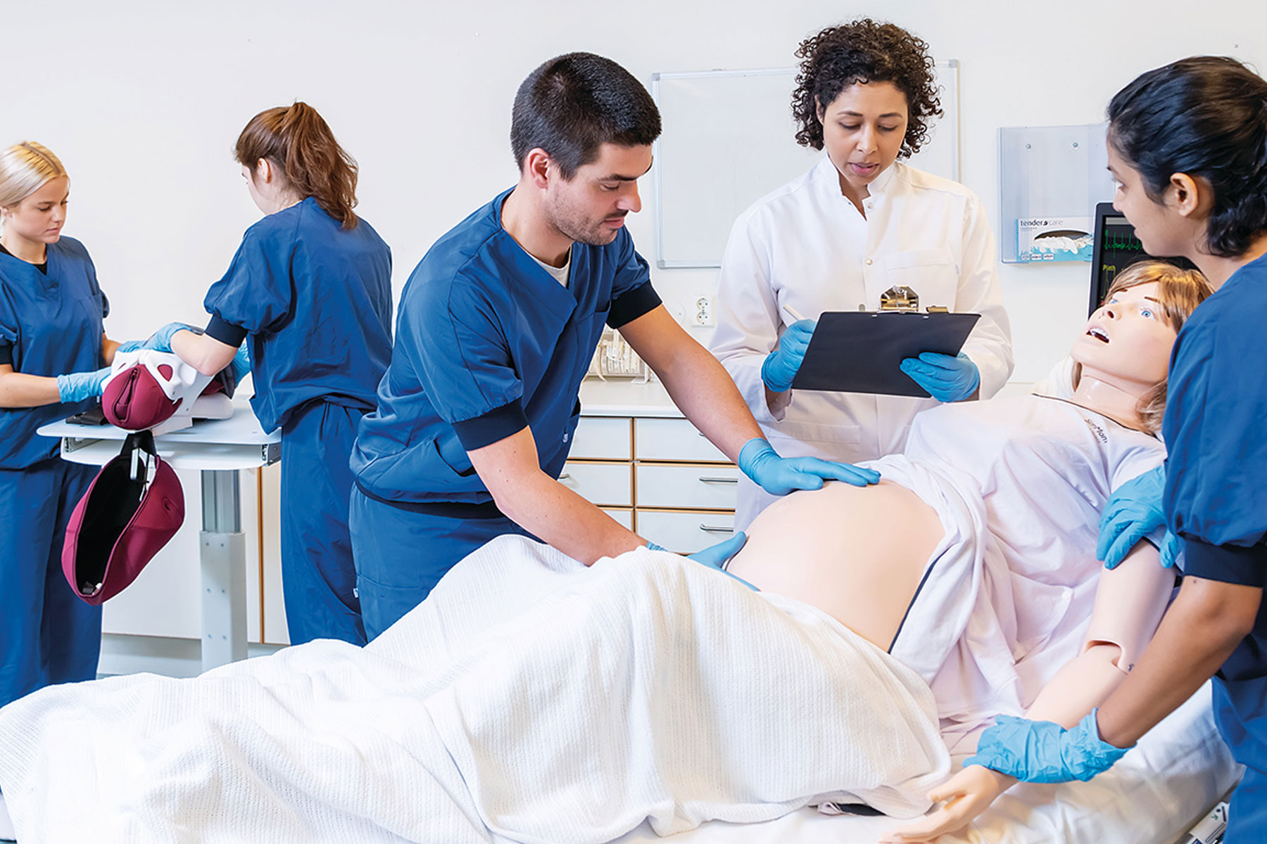 Childbirth simulator delivers lifesaving skills