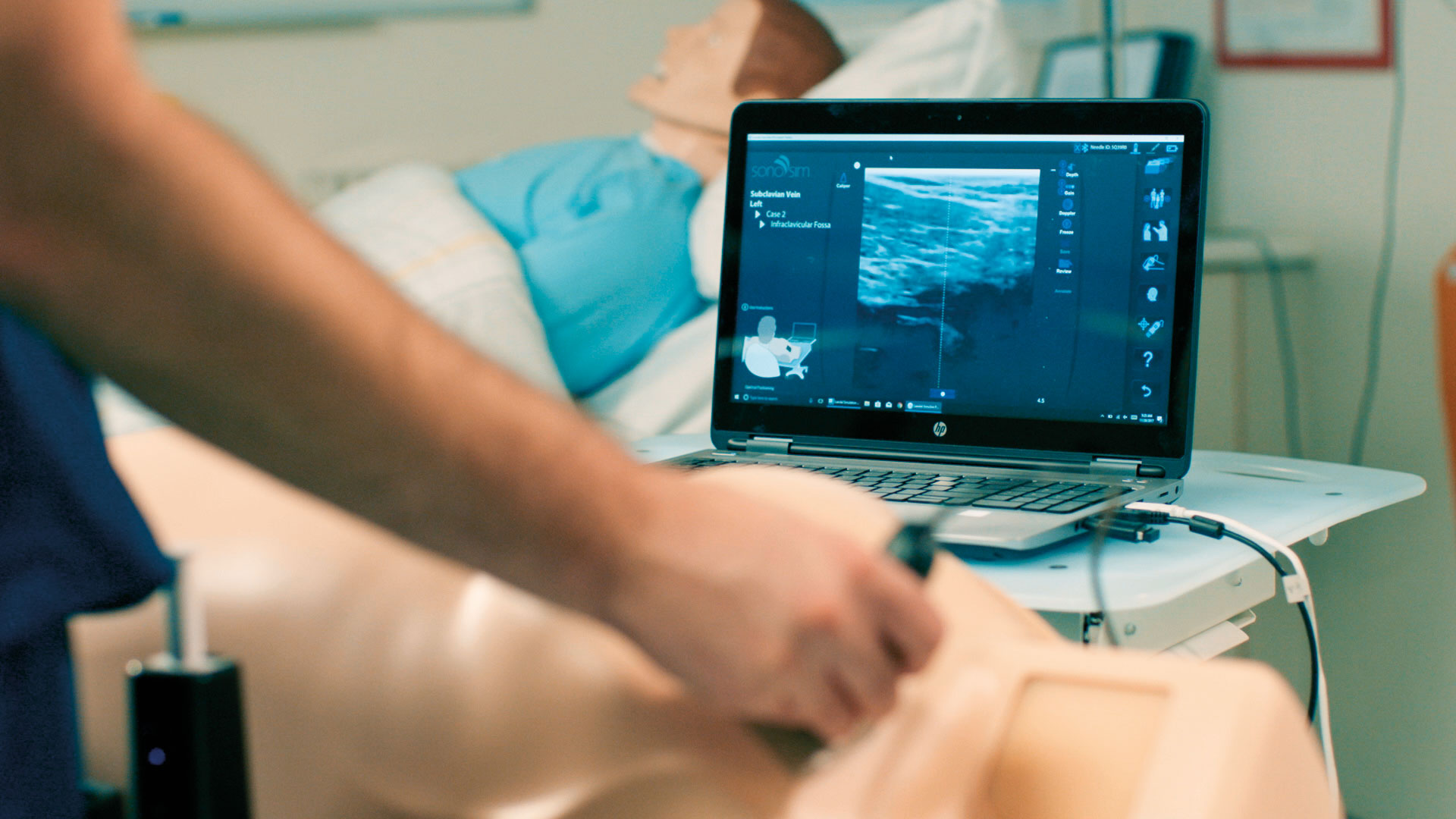 Ultrasound Simulation Training | Laerdal-SonoSim Procedure Trainer