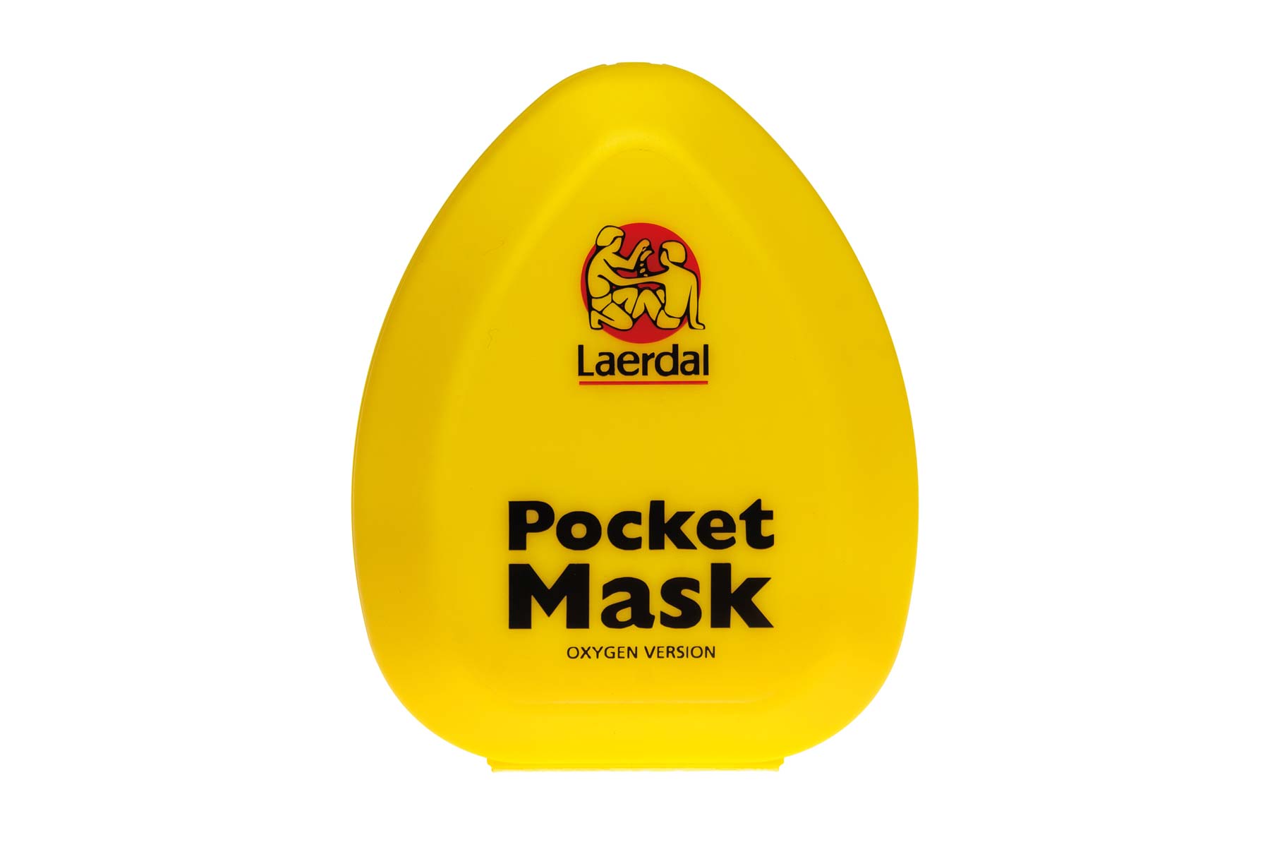 Yellow case for the Pocket Mask