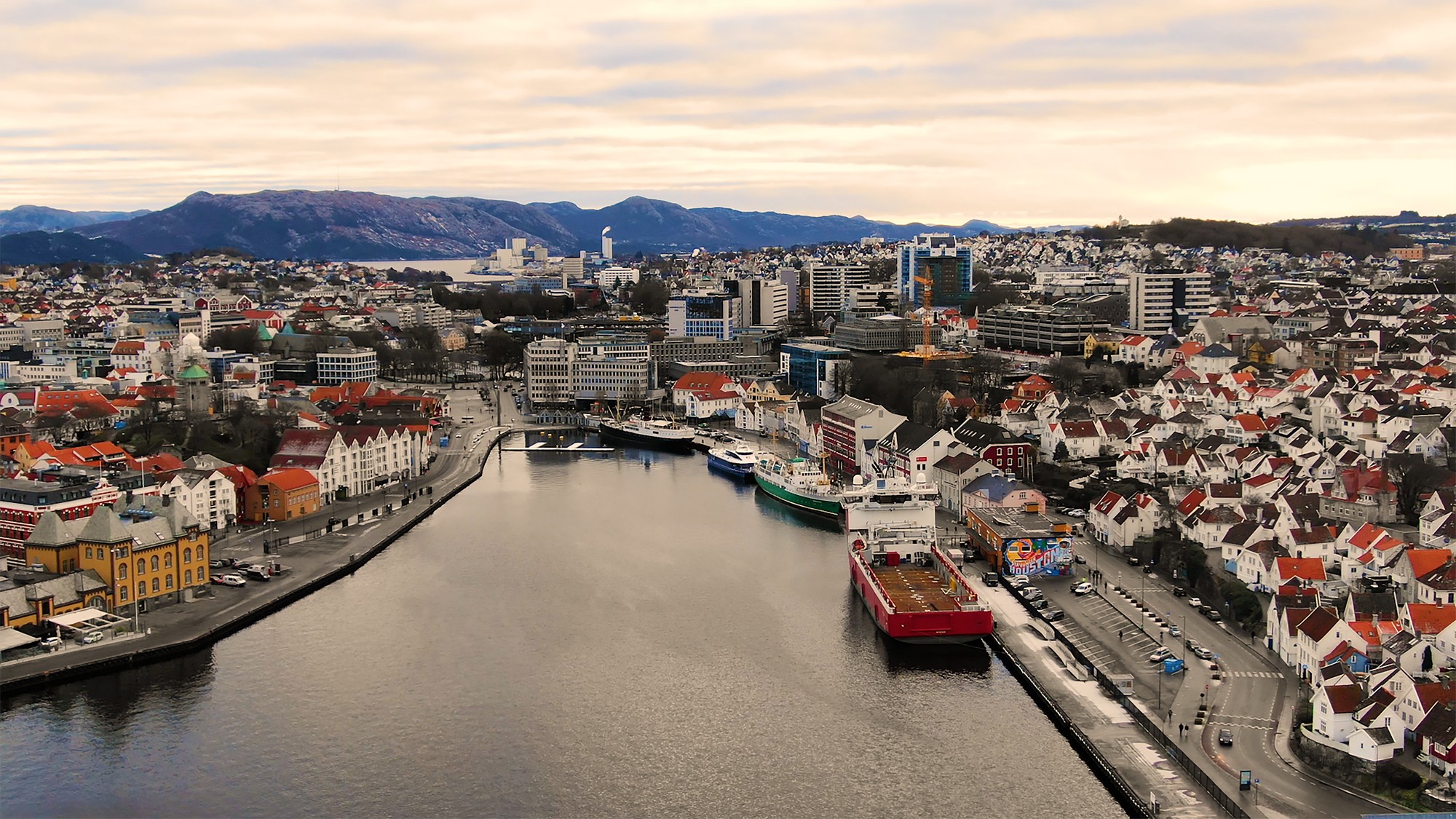 Laerdal drone shoot Stavanger