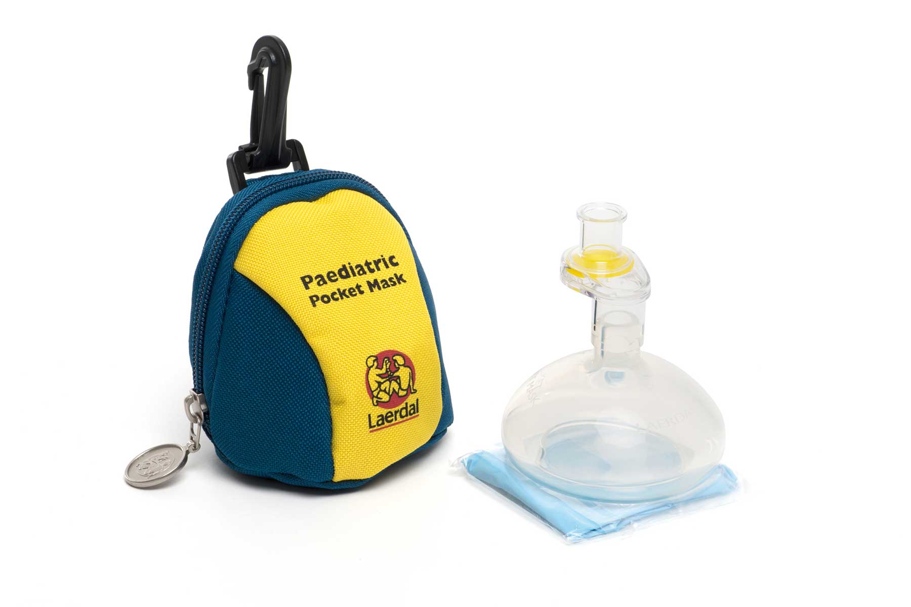 Pediadric Pocket Mask with soft pouch packaging