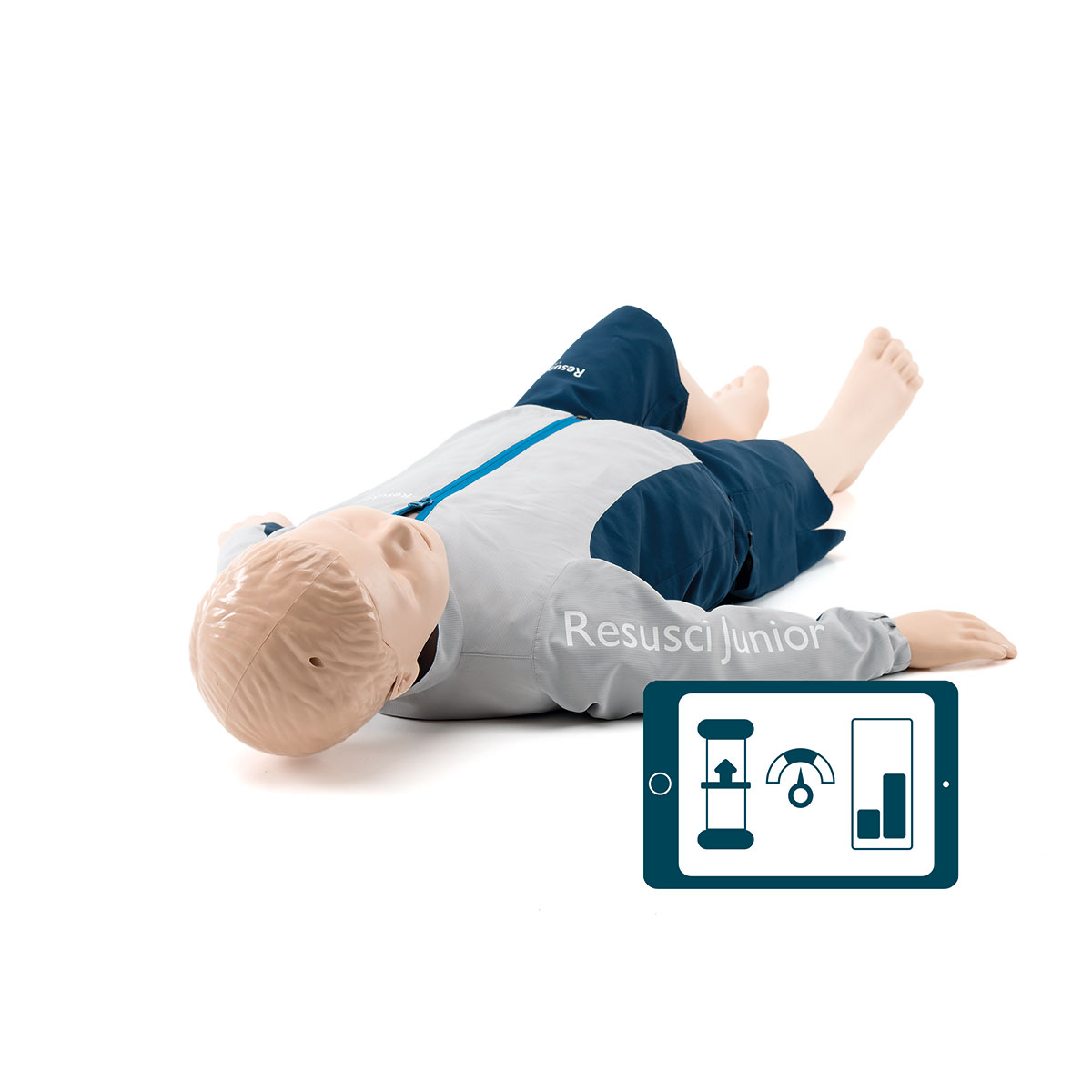 Erler Zimmer CPR Metrix control box and iPad for CRISIS and