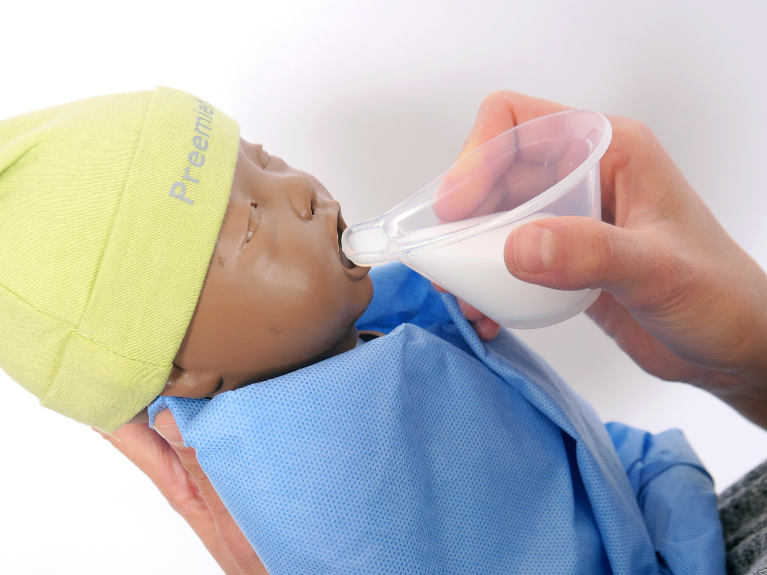 Cup Feeding a Newborn - Breastfeeding Support