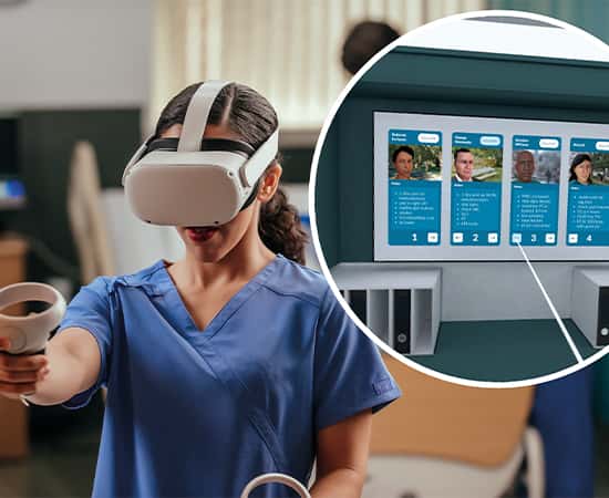 vrClinicals in use