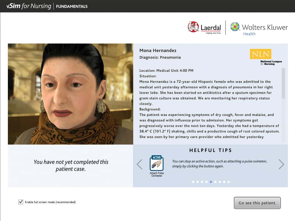 vSim® for Nursing Fundamentals vSim® for Nursing Fundamentals