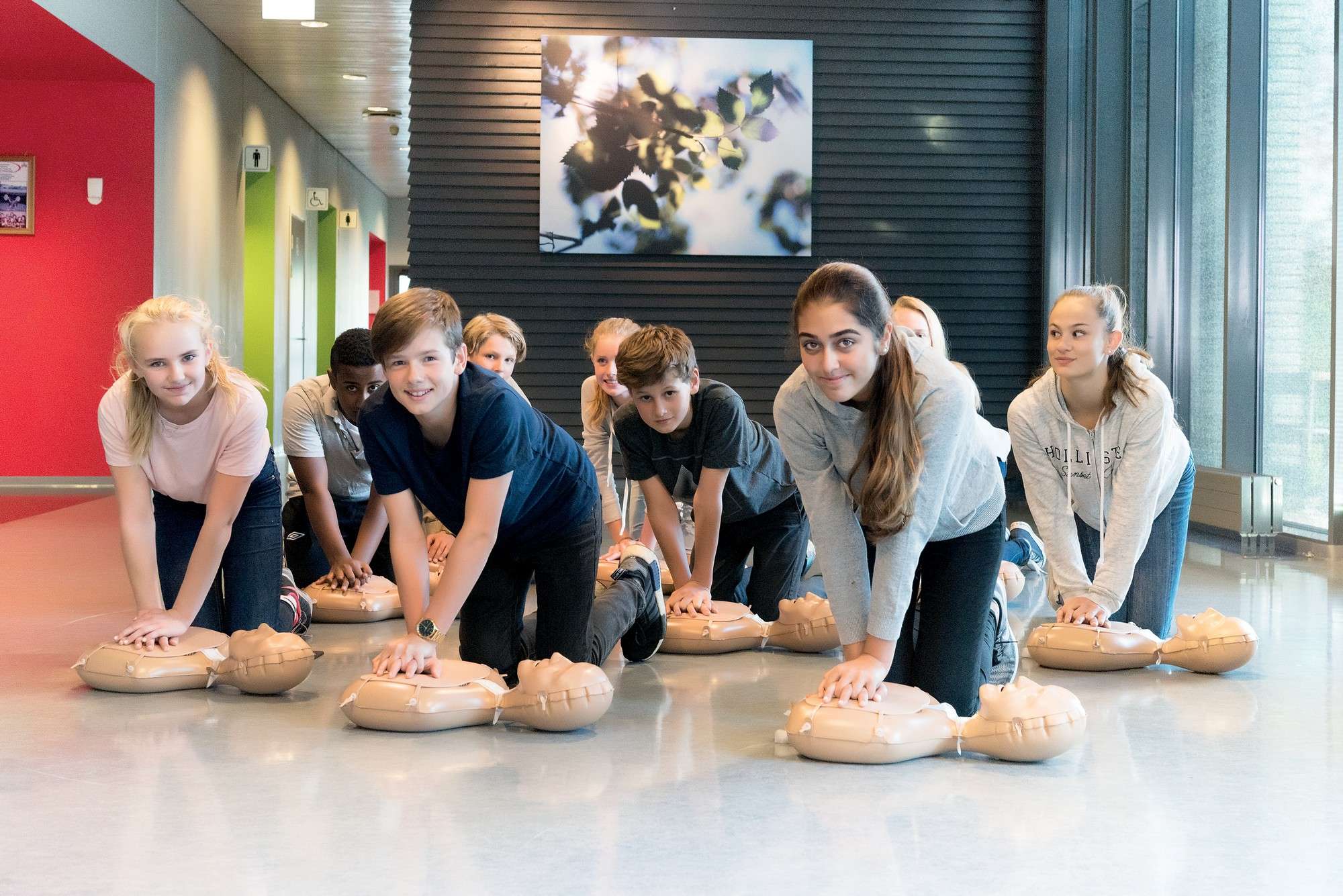 Mini Anne PLUS CPR classroom