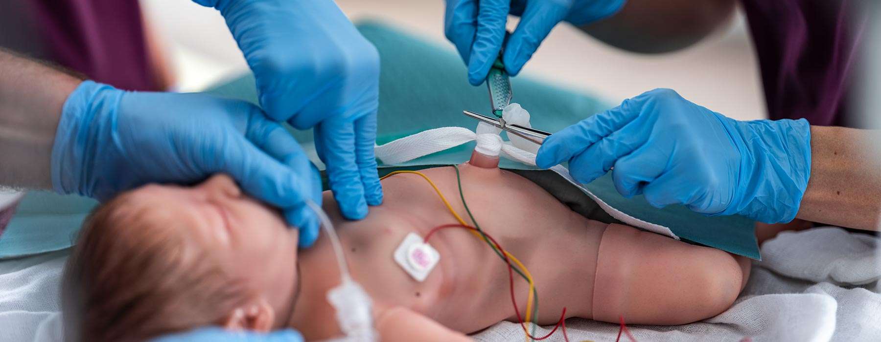 Emily simulator in the hospital