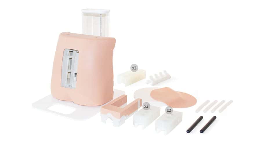 Modello avanzato di puntura epidurale e lombare