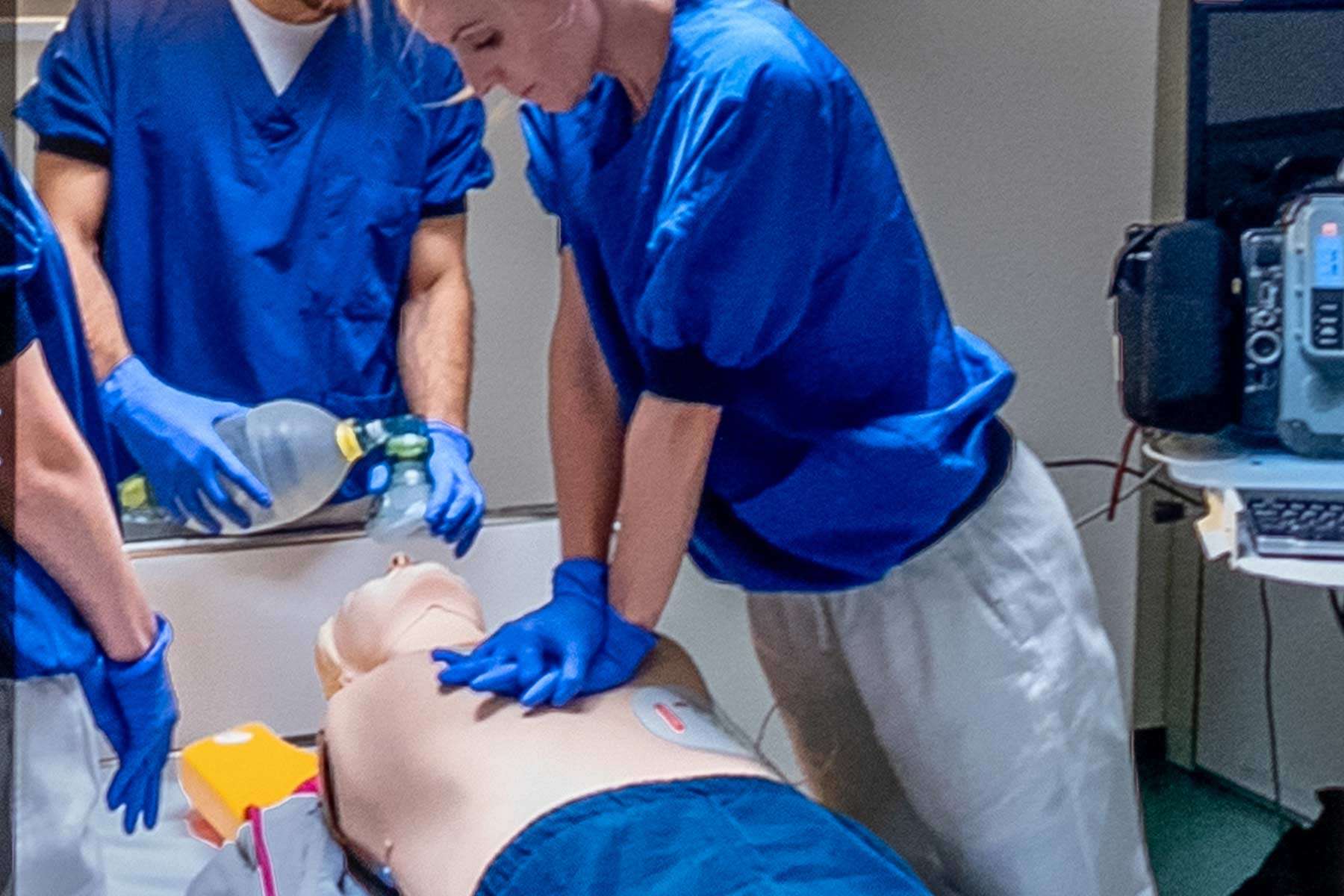 Formation Resusci Anne en milieu hospitalier