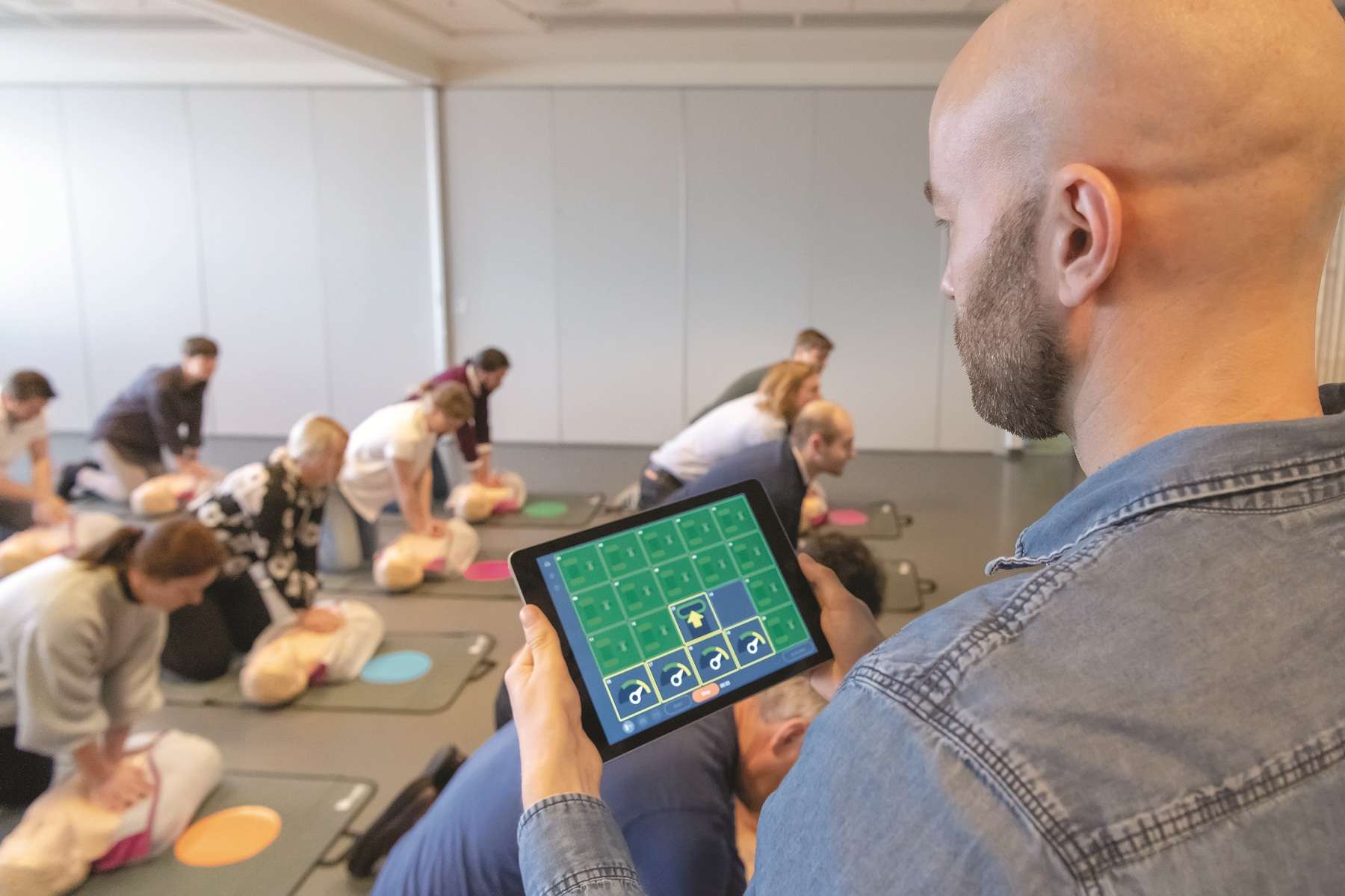 Aplikacja do informacji zwrotnych RKO QCPR app