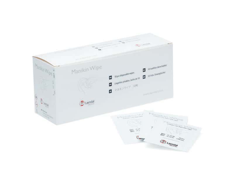 Manikin wipes (pk a 50) 