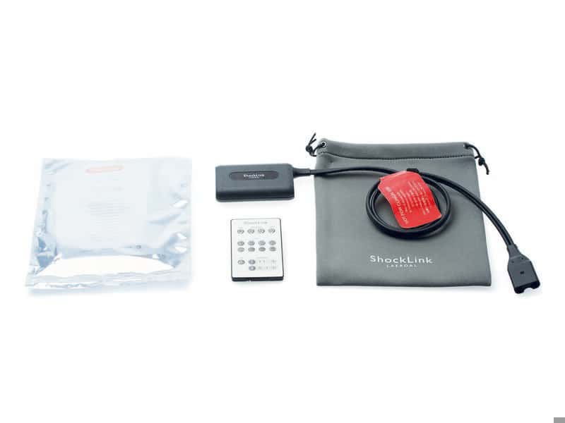 ShockLink AED-Trainingskabel (komplett inkl. Fernbedienung) ShockLink AED-Trainingskabel (komplett inkl. Fernbedienung)
