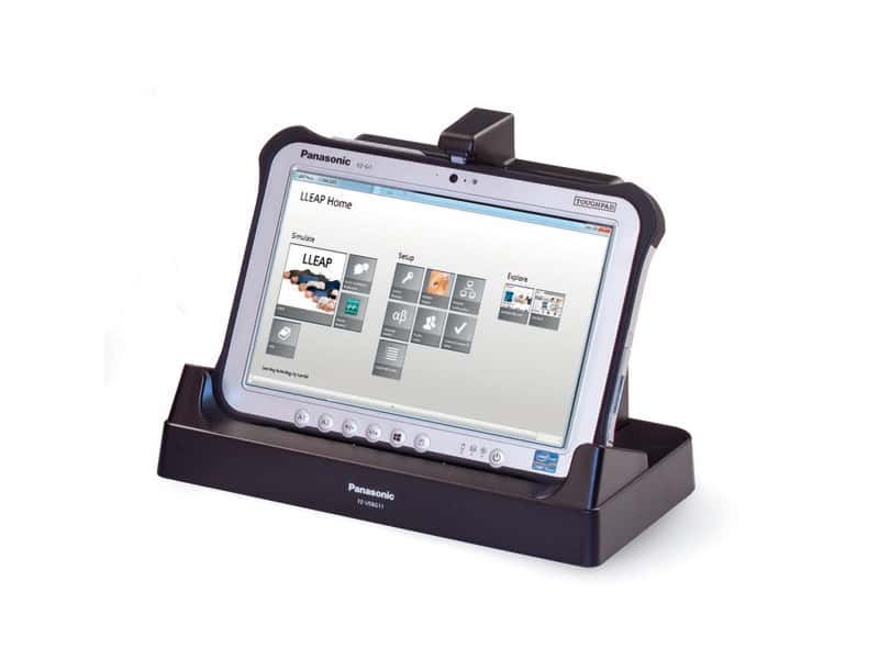 SimPad Plus Laerdal Avec étui Zippé Rembourré – Blanc, Compatible Universel (Apple, Samsung, Etc.)