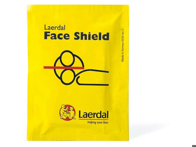 Laerdal Face Shield CPR Barrier  Laerdal Face Shield CPR Barrier