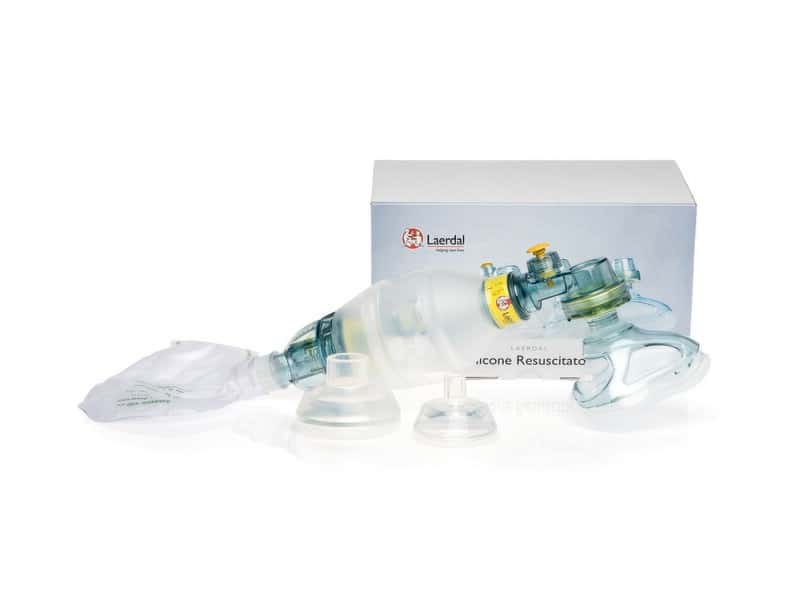 Laerdal Silicone Resuscitator 成人用 未使用 Laerdal® Silicone Resuscitator (LSR) products | Laerdal Medical