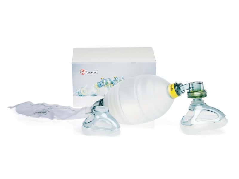 Laerdal Silicone Resuscitator 成人用 未使用 Laerdal® Silicone Resuscitator (LSR) | Laerdal Medical