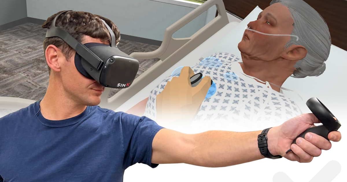 Laerdal Medical and SimX partner to widen the impact of VR medical simulation training