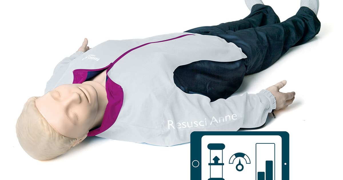 Laerdal レールダル 心肺蘇生 トレーニング人形 Resusci Anne レサシアンQCPR | Laerdal Medical