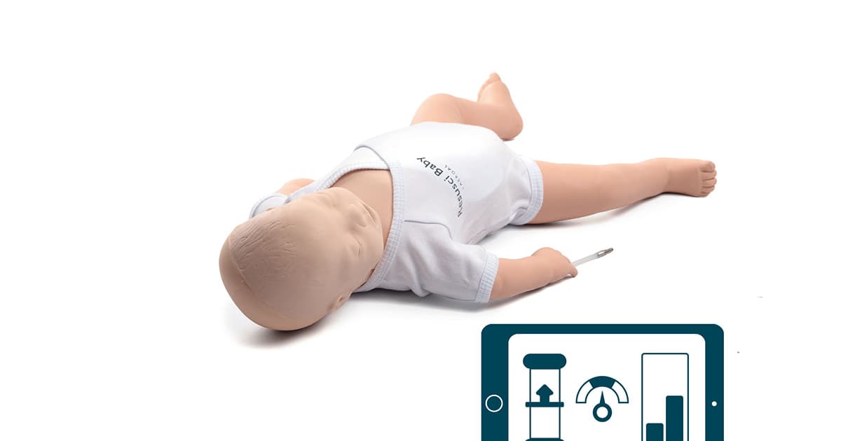 ■レールダル　Resusci   Baby Resusci Baby QCPR, wireless | Laerdal Medical