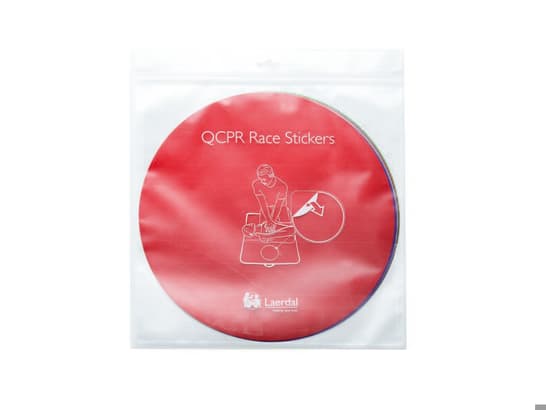QCPR Race Stickers 6-Pack