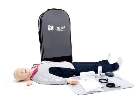Resusci Anne QCPR testa intubabile corpo intero