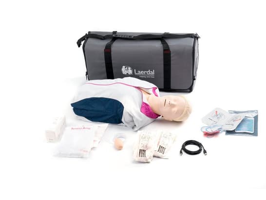 Resusci Anne QCPR torso AED