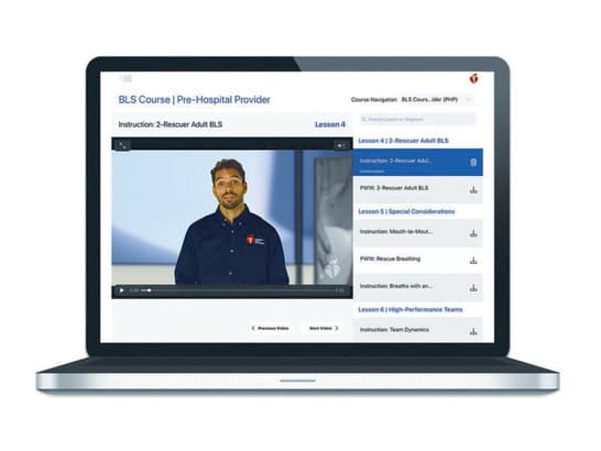 English BLS Course Digital Video 