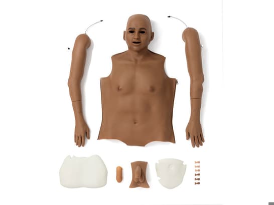 Upgrade Kit männlich für Nursing Anne Simulator (dunkelhäutig)