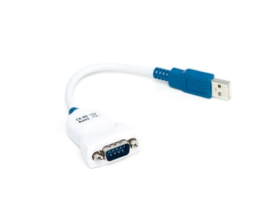 10 cm (4 in.) USB serial adapter cable.