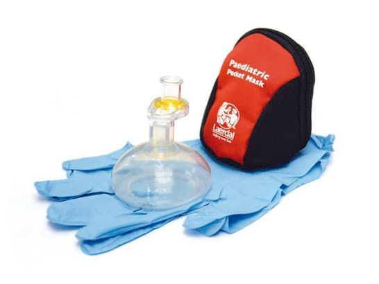 Laerdal Paediatric PM, w/Gloves in Red/Black SP