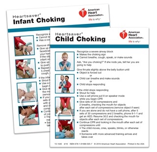 15-1045 - Heartsaver Child & Infant Choking Wallet