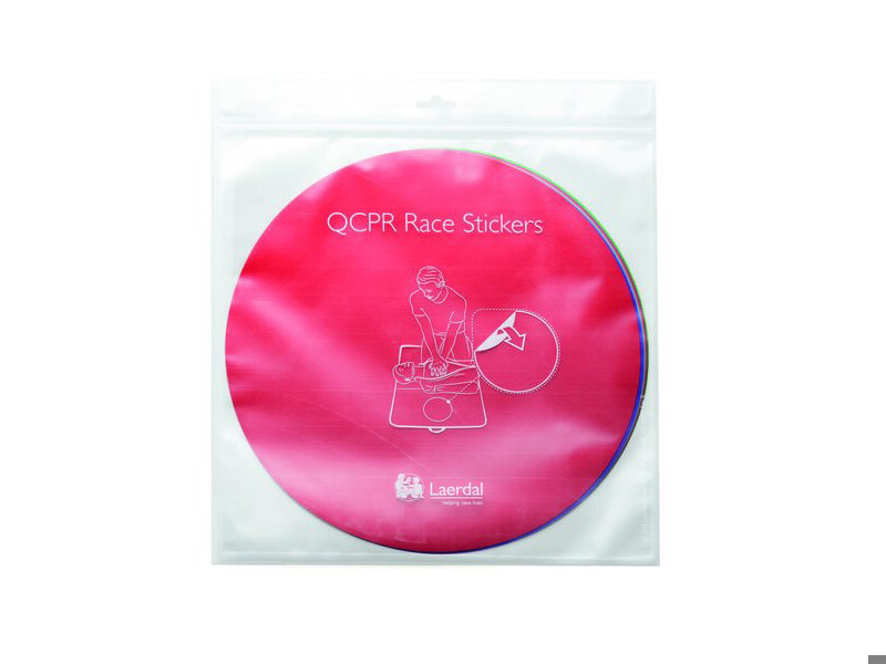 QCPR Race Stickers 6-Pack