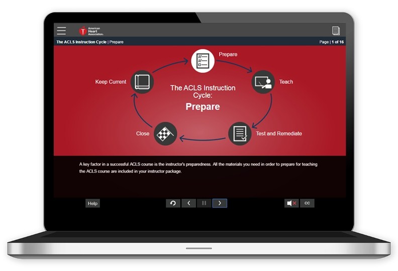ACLS Instr Ess Online **email Reqd,