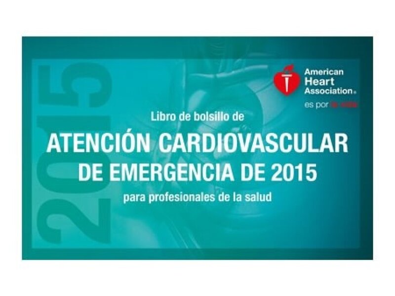 Libro de bolsillo At. Cardiovascular de Emergencia recomendaciones 2015