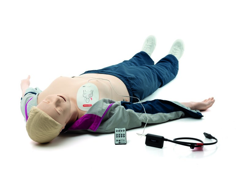 Resusci Anne Adv. SkillTr. AED-LINK.  IV arm left, incl. ShockLink