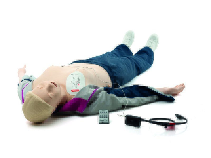 RA Adv SkillTr. AED Link AED IV arm right