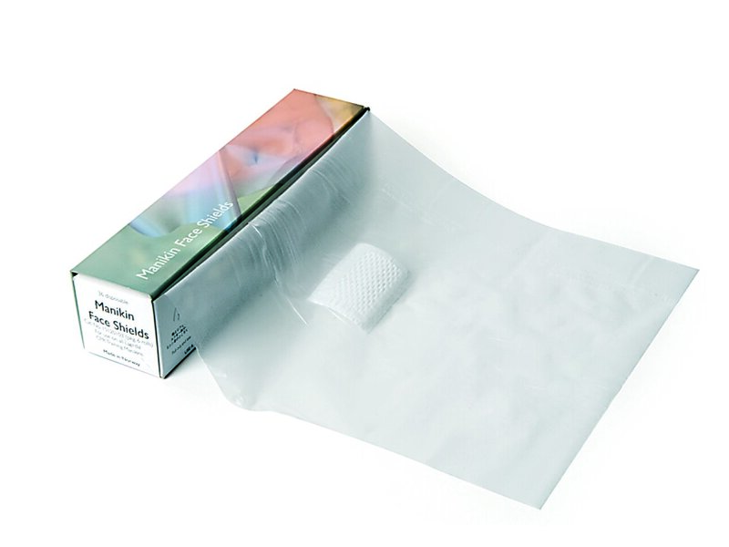 Manikin Face Shields (6 6 rolls of 36 sheets