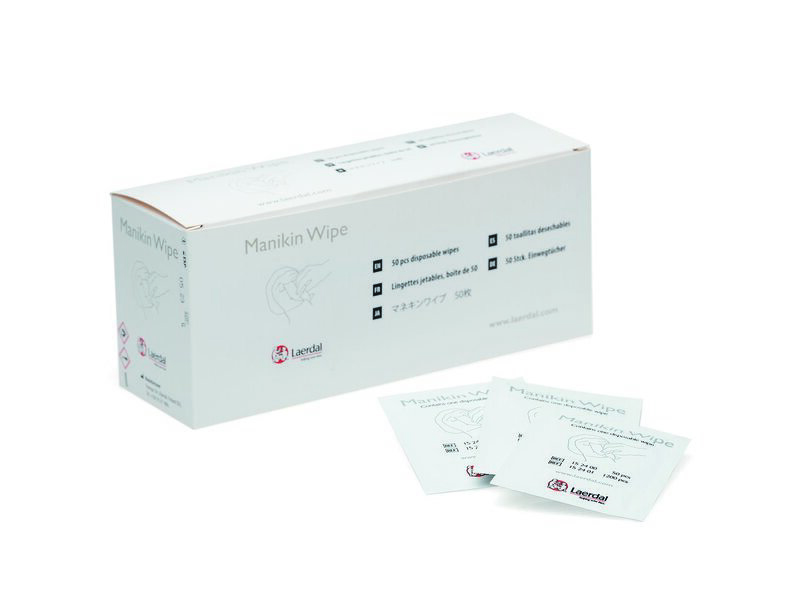 Resusci Manikin Wipes Pack of 50