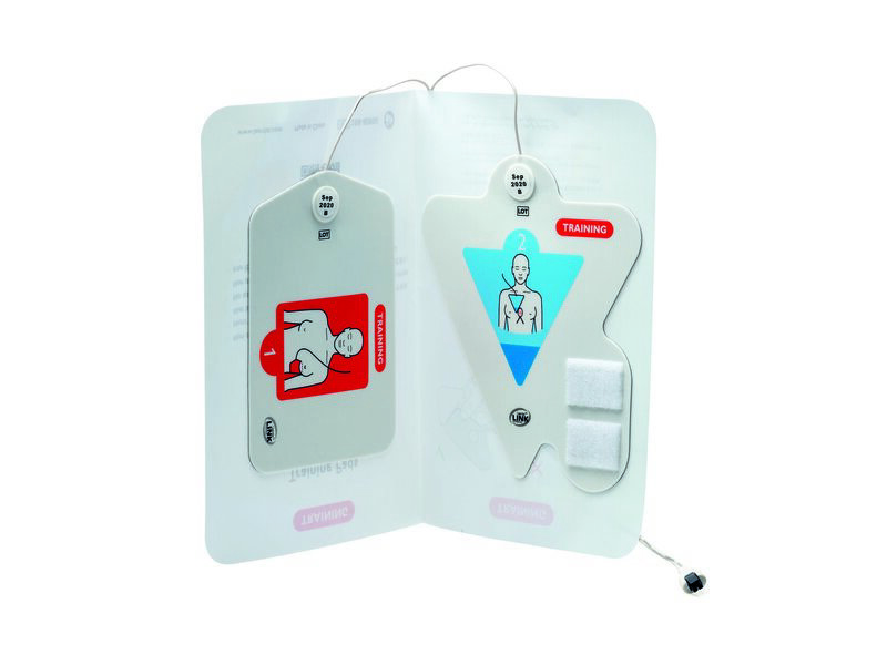 ShockLink Training Pads, Zoll adapted triangular