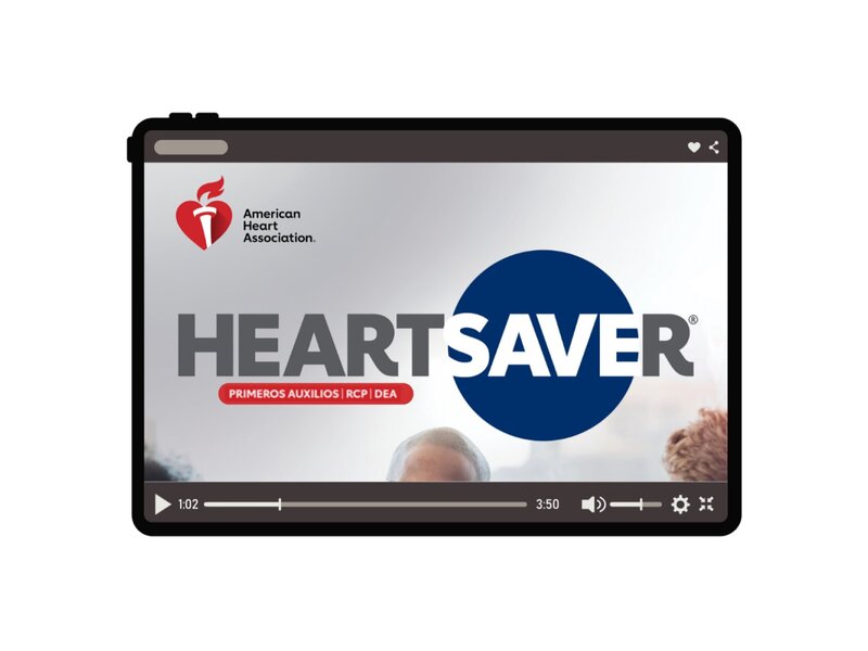 Spanish HS FA CPR AED Course Digital Videos