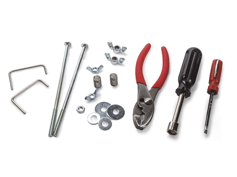 Kit accessoires, attaches jambes au pelvis, avec outils