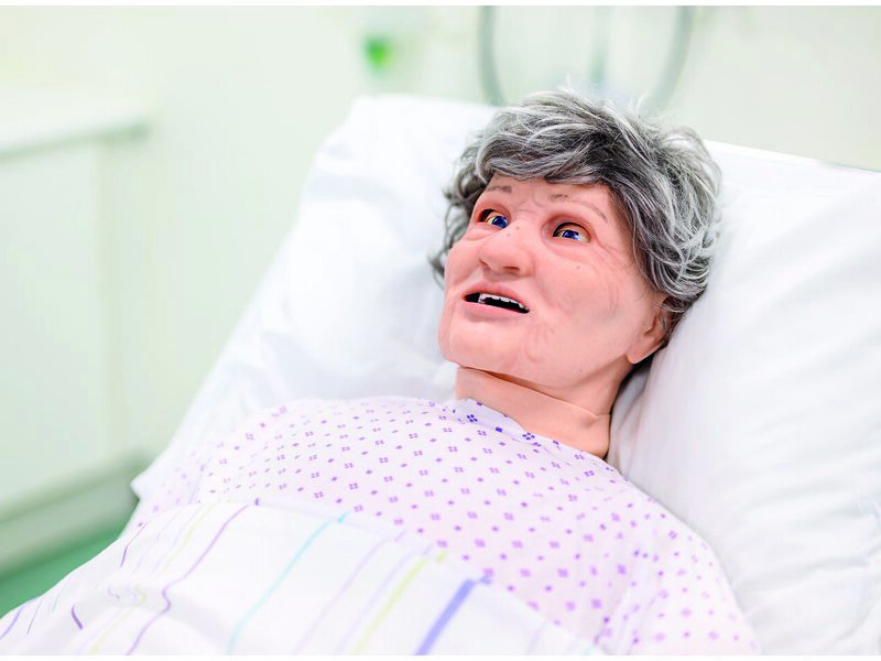 SimMan 3G PLUS 頭部ｽｷﾝ (高齢者・ﾗｲﾄ)