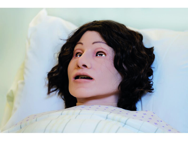 SimMan 3G PLUS 頭部ｽｷﾝ (女性・ﾗｲﾄ)