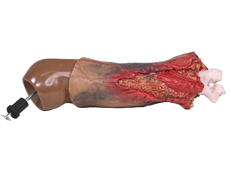 Complete Dark left arm Amputation with Core