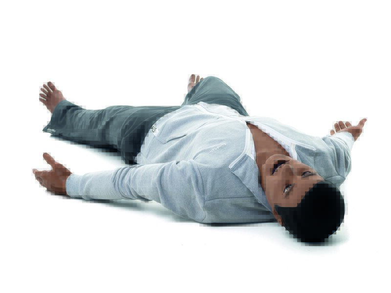 SimMan ALS LiveShock Dark Manikin and Accessories