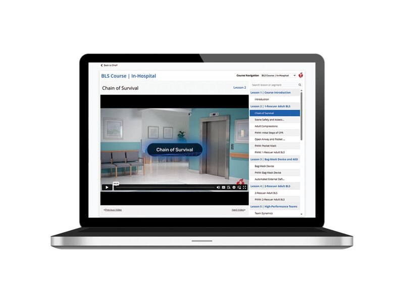 BLS Provider Course Videos: Digital & Streaming (International English)