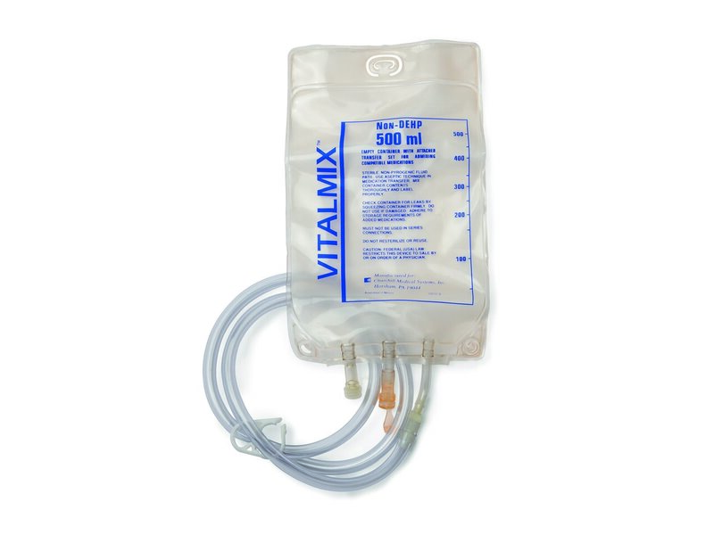 IV Bag with 3/8