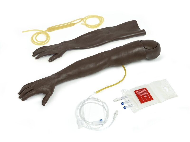 Intraveneuze trainingsarm kit, mannelijk donkere versie