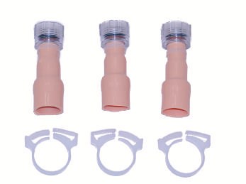 Valve/Clamp Set - Adult- Anal (pack of 3)