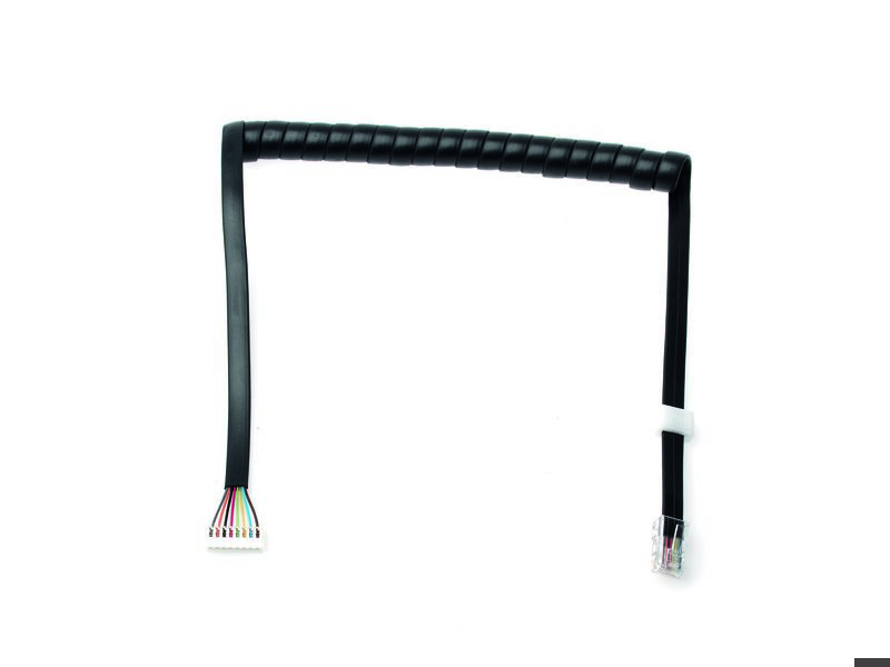 Connection cable with plugs